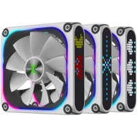 Комплект вентиляторов для корпуса XASTRA FZ120W ARGB White (FZ120-3WA-CXX-GL)
