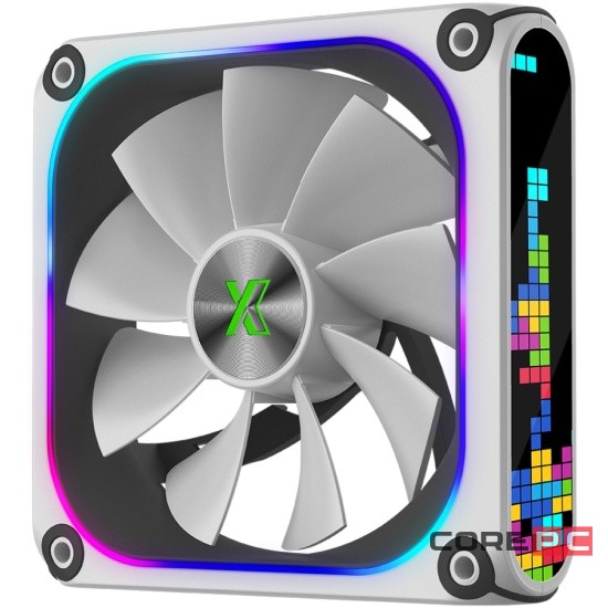 Комплект вентиляторов для корпуса XASTRA FZ120W ARGB White (FZ120-3WA-CXX-GL)