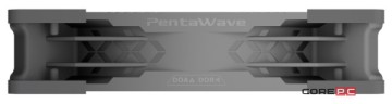 Вентилятор для корпуса PentaWave Black PF-P12E PWM