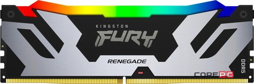 Оперативная память 16 Gb 8000 MHz Kingston FURY Renegade RGB XMP Silver/Black (KF580C38RSA-16)