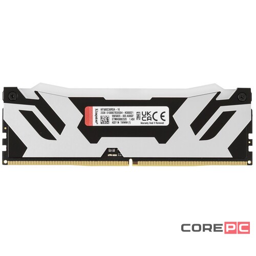 Оперативная память 16 Gb 8000 MHz Kingston FURY Renegade RGB XMP Silver/Black (KF580C38RSA-16)