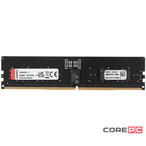 Оперативная память 16 Gb 6000 MHz Kingston FURY Renegade Pro XMP ECC Black (KF560R32RB-16)