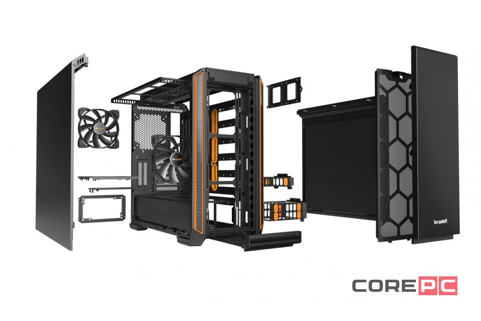 Компьютерный корпус Be Quiet! SILENT BASE 601 Orange BG025