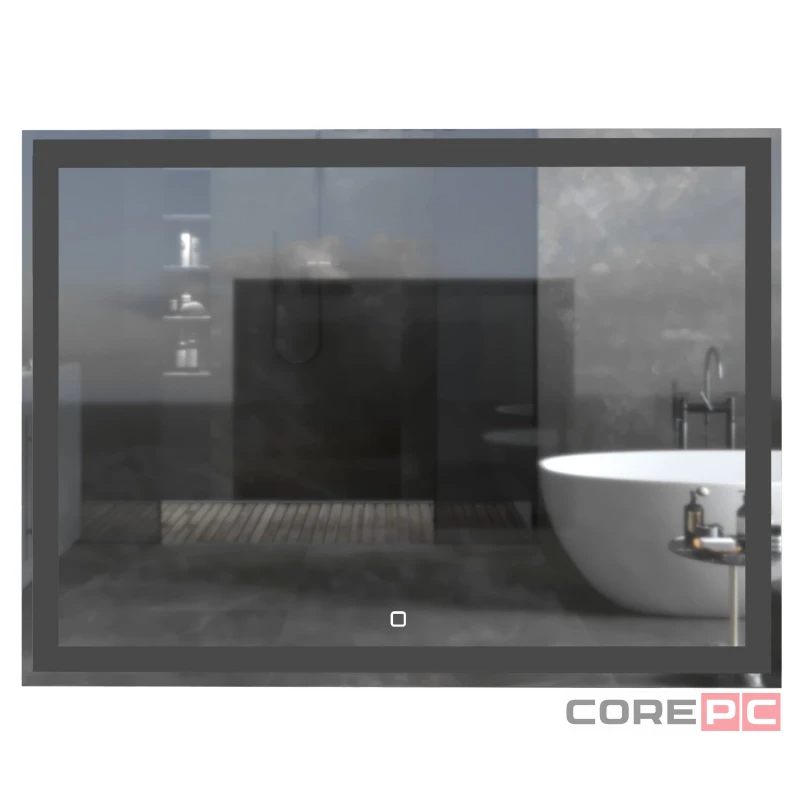 Зеркало MIXLINE Ливия 800х600 (ШВ) сенсорный выключатель, светодиодная подсветка