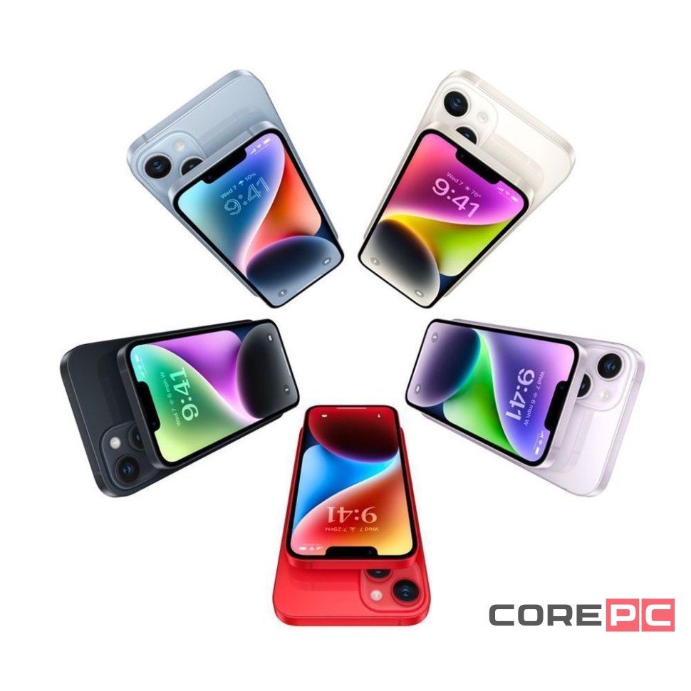 Apple iPhone 14 256Gb (Starlight) (eSIM)