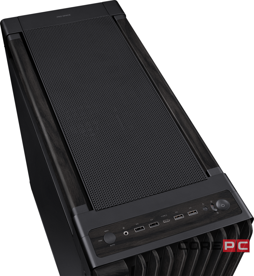 Компьютерный корпус ASUS PROART PA602 WOOD METAL PWM Black (90DC00J0-B09020)