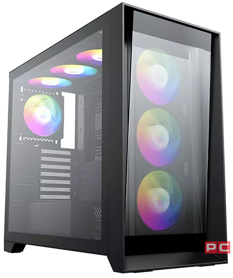 Компьютерный корпус ACD Lagrange ARGB Black (AH-TC1GC-000)