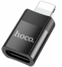 Адаптер Hoco UA17 Lightning/USB 2.0 (Black)