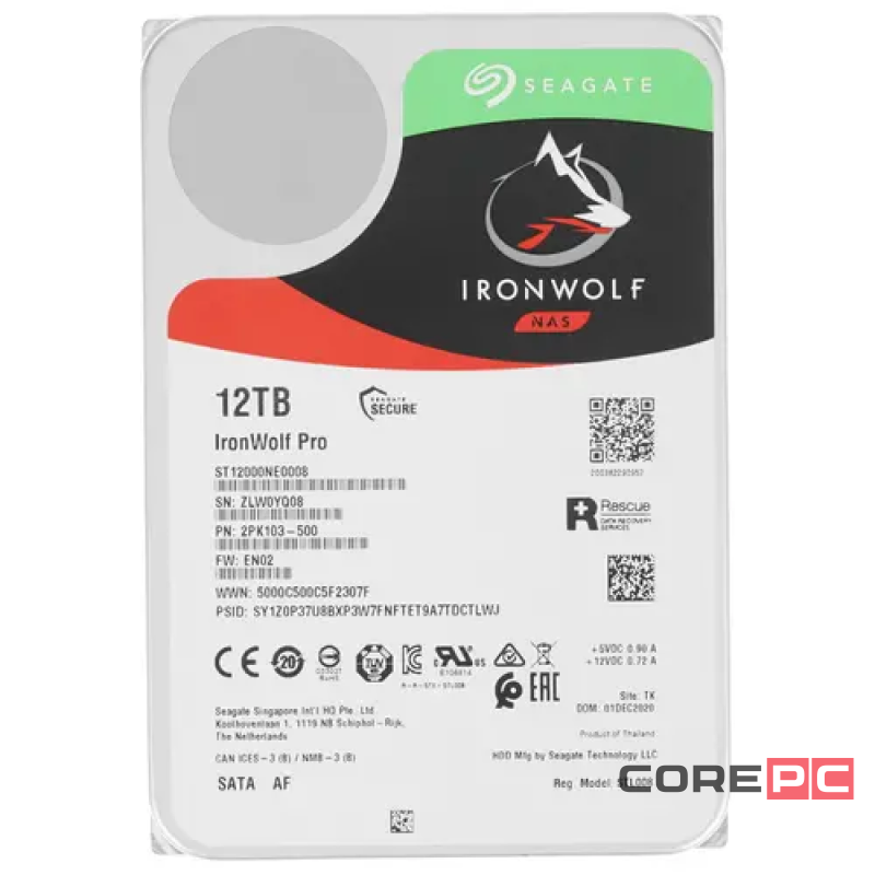Жесткий диск Seagate 12000 Gb (ST12000NE0008)