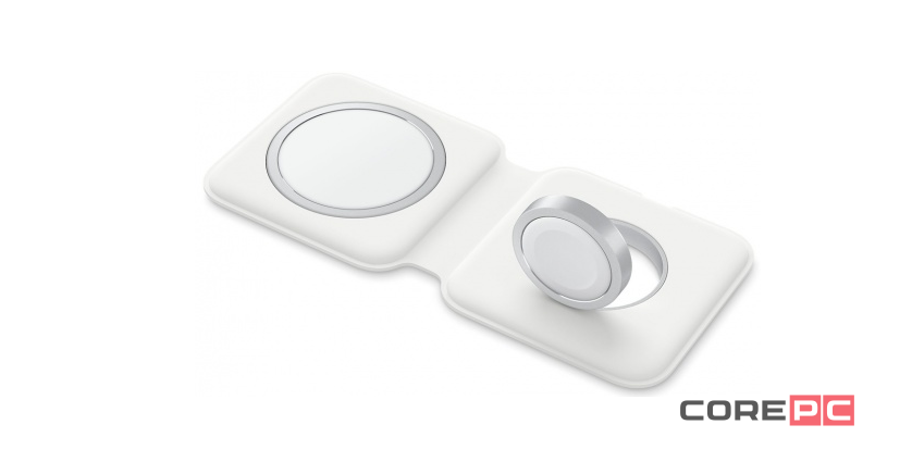 Беспроводное зарядное устройство Apple MagSafe Duo Charger (белый) (MHXF3)