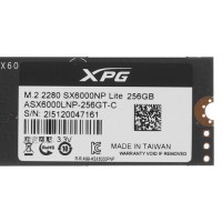 Твердотельный накопитель ADATA 256 Gb SX6000 ASX6000LNP-256GT-C XPG