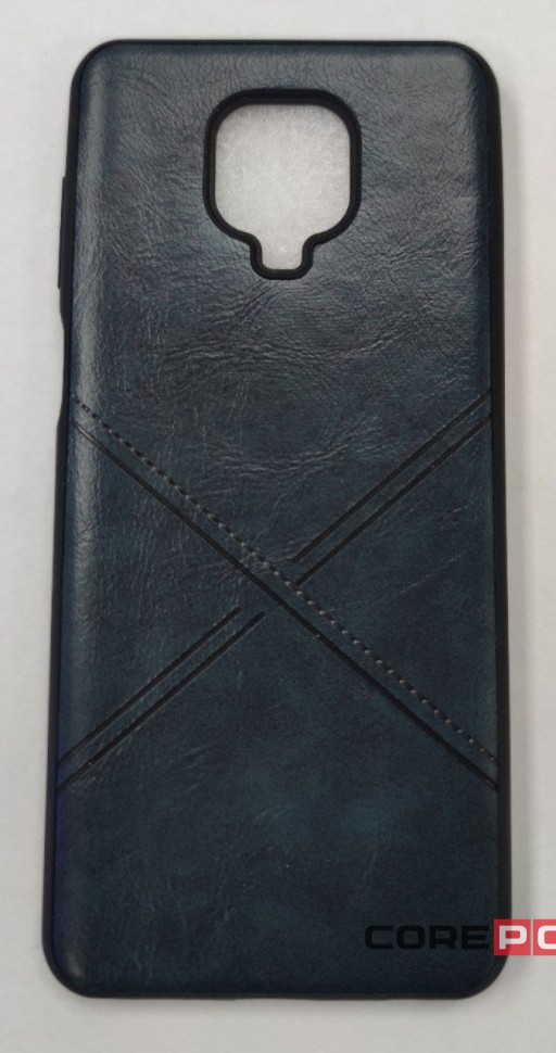 Чехол-накладка FaisON для Galaxy Note 9 Pro исскусственная кожа (темно-зеленый)