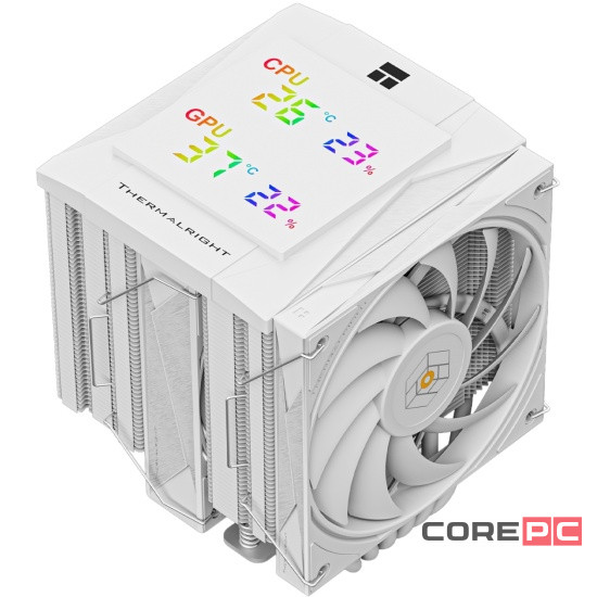 Кулер для процессора Thermalright Royal Knight 120 Digital White (TRRK120DW)