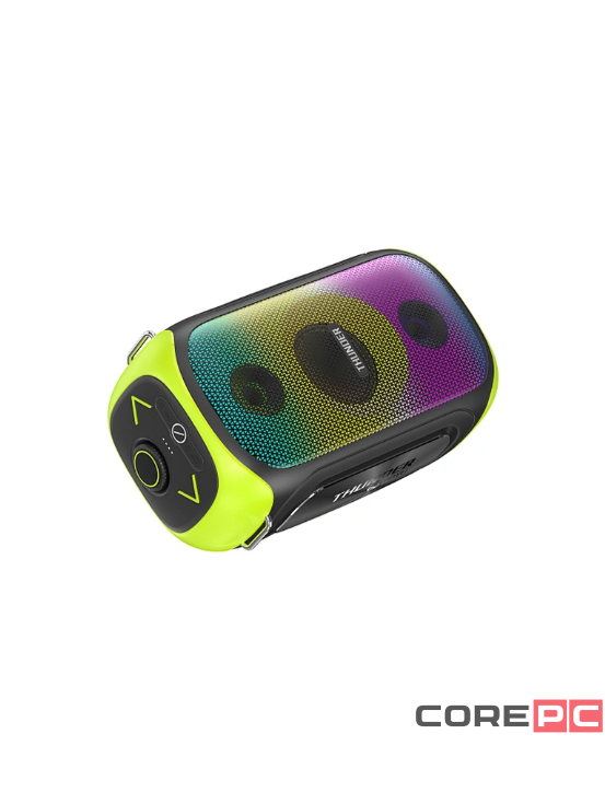Bluetooth-колонка с караоке-микрофоном WiWU Thunder Wireless Speaker (P20) (черный/зеленый)