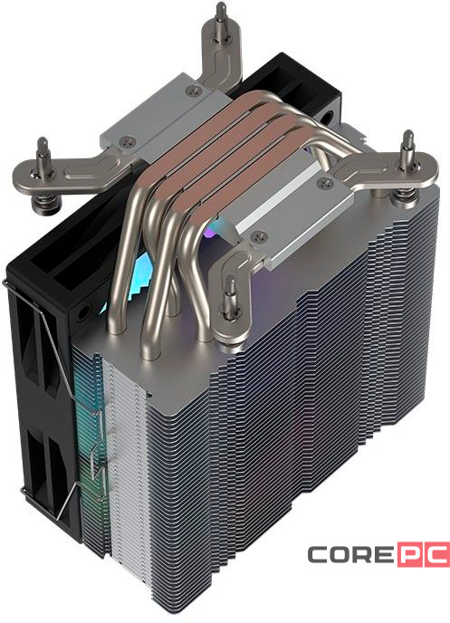 Кулер для процессора Coolleo Etian Digital ARGB Black (CL-A40-ARGB)
