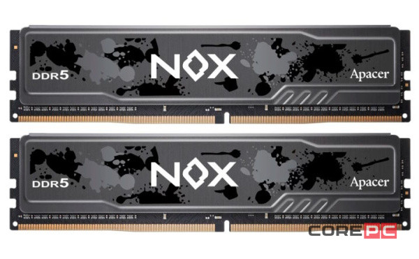 Оперативная память 32 Gb 6000 MHz Apacer NOX OC (AH5U32G60C622MBAA-2)