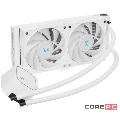Система жидкостного охлаждения для процессора Deepcool LE520 White ARGB PWM
