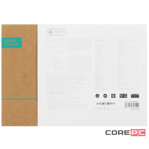 Система жидкостного охлаждения для процессора Deepcool LE520 White ARGB PWM