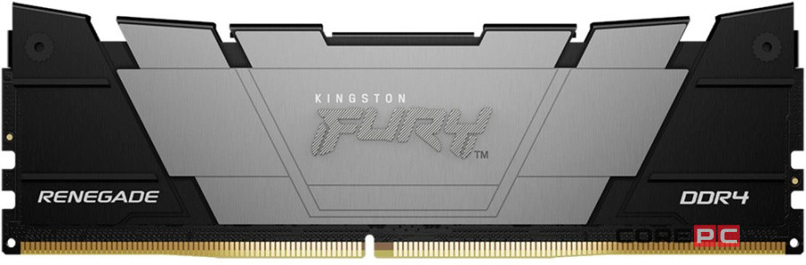 Оперативная память 32 Gb 3200 MHz Kingston FURY Renegade Black/Gray (KF432C16RB2K4/32)