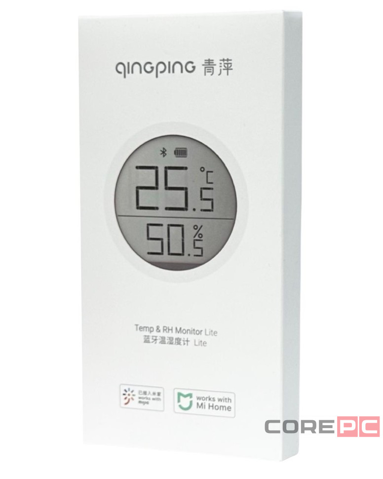 Датчик температуры и влажности Xiaomi ClearGrass Qingping Temp CGDK2 белый