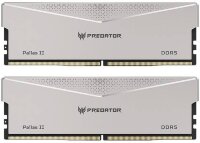 Оперативная память 64 Gb 6000 MHz Acer Predator Pallas II Silver PALLASII-64GB-6000-2R8-2X (BL.9BWWR.352)