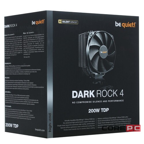 Кулер для процессора Be Quiet! DARK ROCK 4 BK021