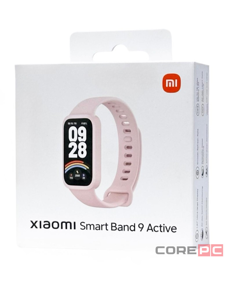 Фитнес-браслет Xiaomi Smart Band 9 Active Global розовый