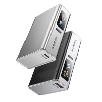 Powerbank Borofone BJ72 10000mAh 1USB/1C 22.5W/20W с дисплеем серый