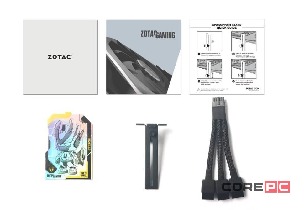 Видеокарта Zotac (ZT-D40820F-10P) GeForce RTX 4080 SUPER 16GB AMP