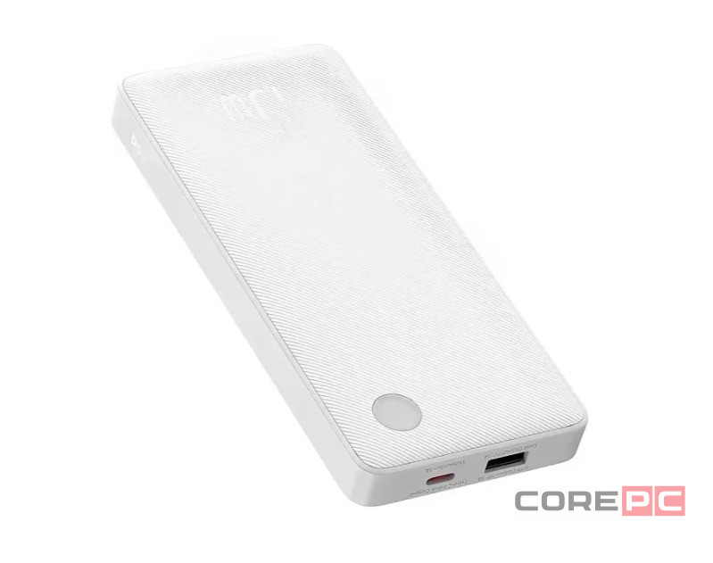 Powerbank Baseus Airpow Lite 10000mAh 1USB/1C 15W (P10067500213-00) белый