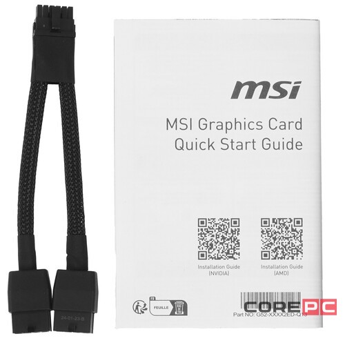 Видеокарта MSI (RTX 4070 SUPER 12G GAMING X SLIM) GeForce RTX 4070 SUPER 12GB GAMING X SLIM