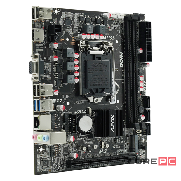 Материнская плата AFox H110 IH110D4-MA5-V2