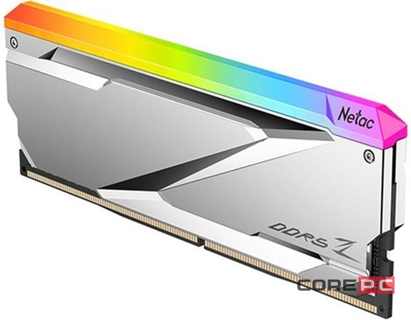 Оперативная память 32 Gb 6600 MHz NETAC Z RGB Silver (NTZED5P66DP-32S)