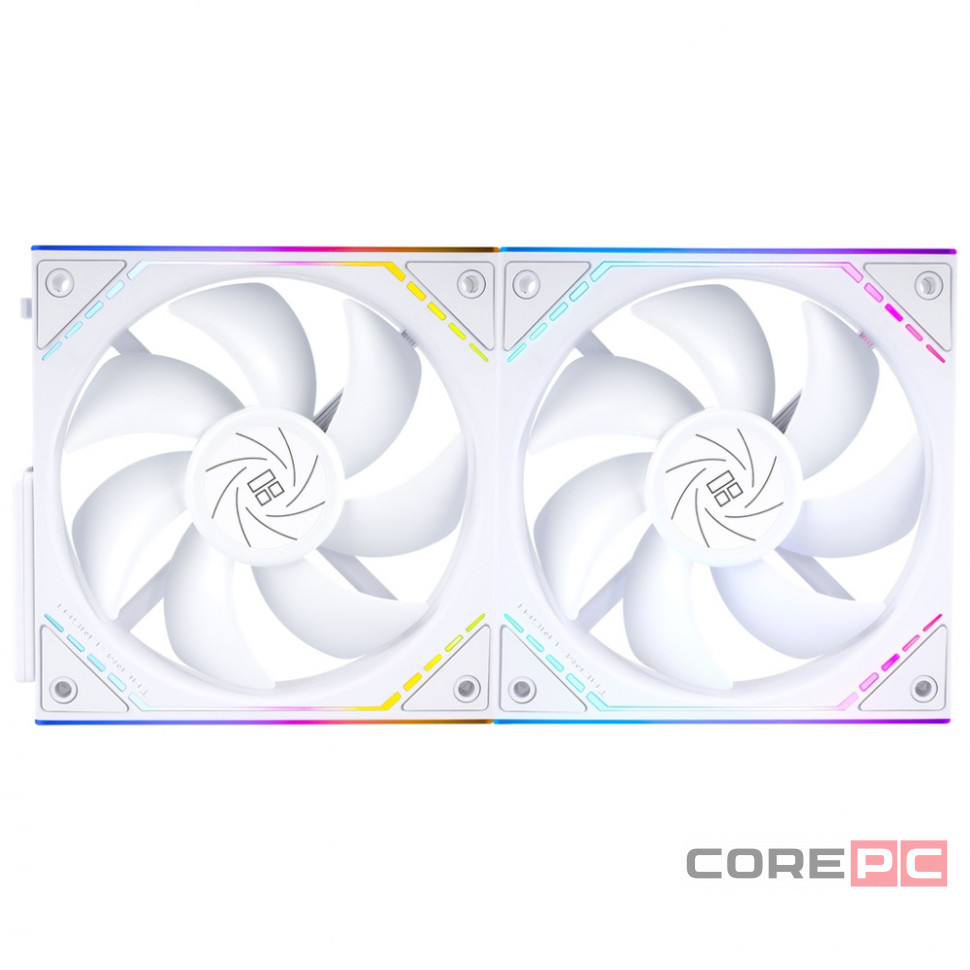 Комплект вентиляторов для корпуса Thermalright TL-M12QW X2 ARGB White (TRTLM12QWX2.2P)