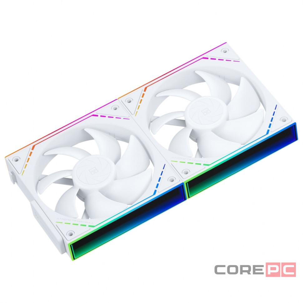 Комплект вентиляторов для корпуса Thermalright TL-M12QW X2 ARGB White (TRTLM12QWX2.2P)
