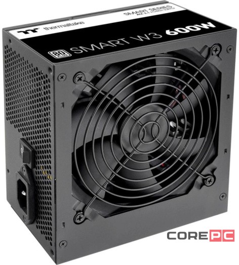 Блок питания Thermaltake 600W SMART W3 600 (PS-SPW-0600NNFAWE-1)