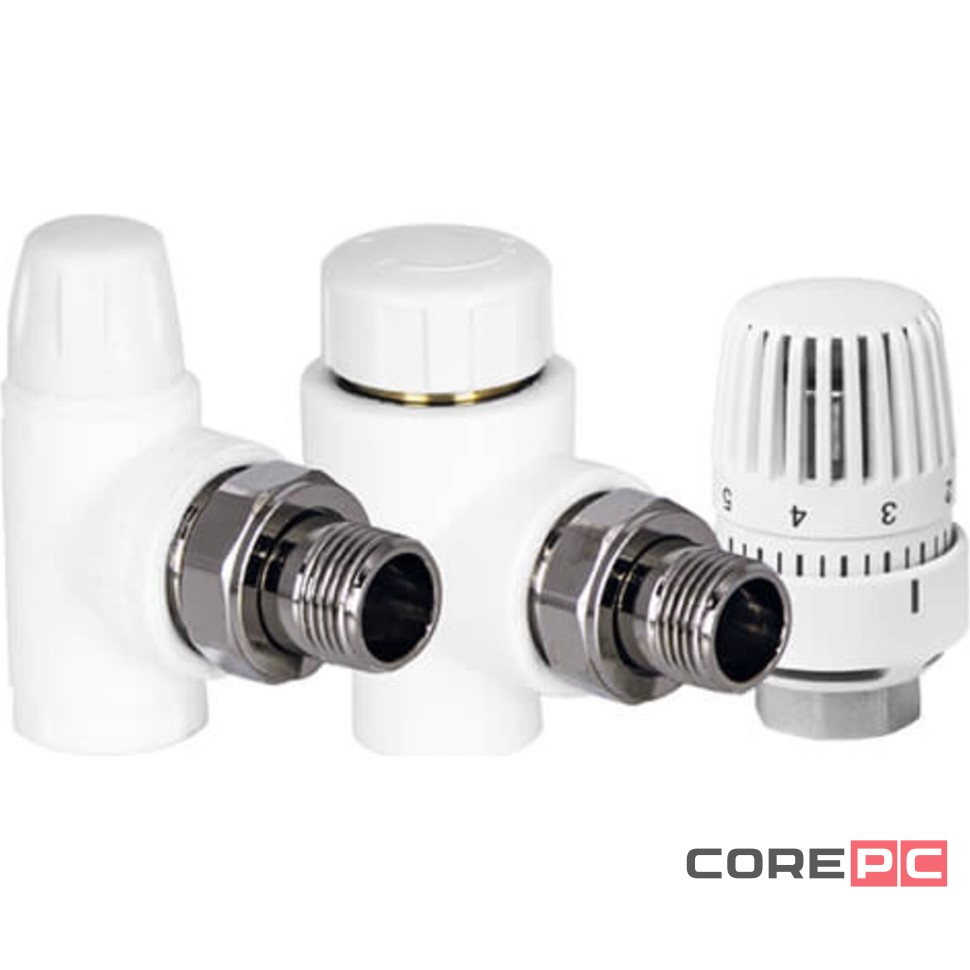 Комплект TEBO бел. PP-R №3-4 25x3/4quot; угловой (1/17), арт. 030061112