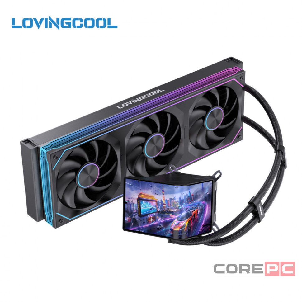 Система жидкостного охлаждения для процессора Lovingcool SC70-Black no fans
