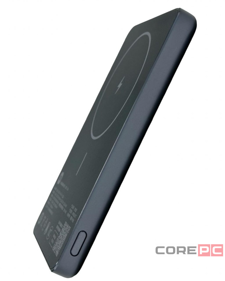 Powerbank с беспроводной зарядкой Xiaomi Magnetic Ultra-Thin 5000mAh 7.5W (WPB0507S) черный