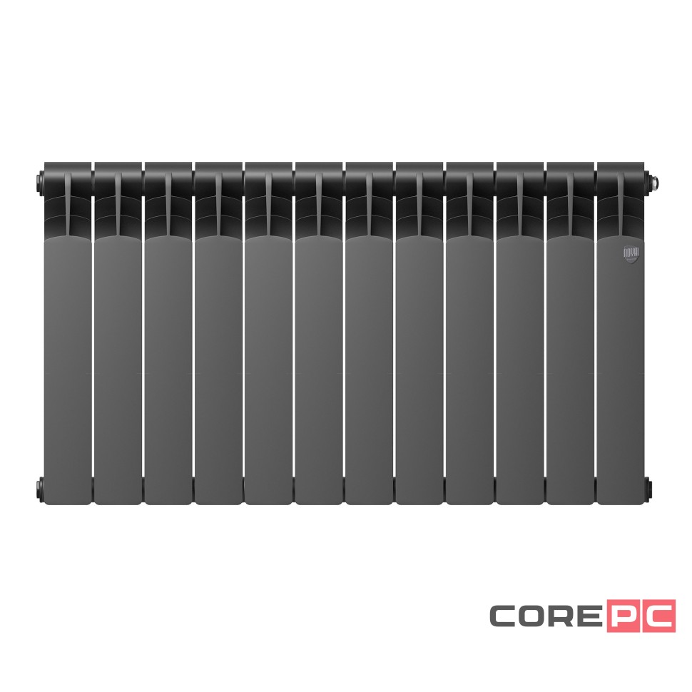 Радиатор Royal Thermo Revolution Bimetall 500 2.0/Noir Sable  -  12 секц.