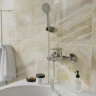 Смеситель для ванны MIXLINE МЛ29-01/ML29-01, рычажное управление, цвет хром