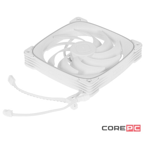 Вентилятор для корпуса Geometric Future Squama 2503W-14 Single Pack ARGB White (1F2503W114000)