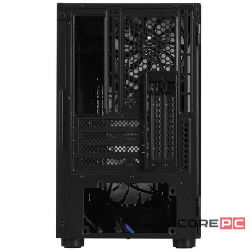 Компьютерный корпус 1STPLAYER DK D3-B LED Black (D3-B-BK-2F1P-1F1)