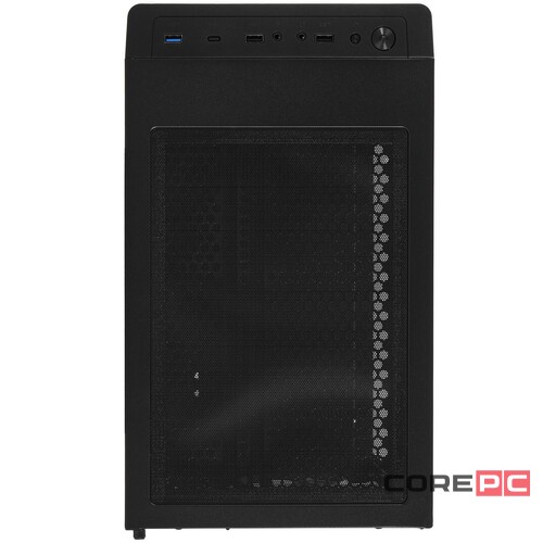 Компьютерный корпус 1STPLAYER DK D3-B LED Black (D3-B-BK-2F1P-1F1)