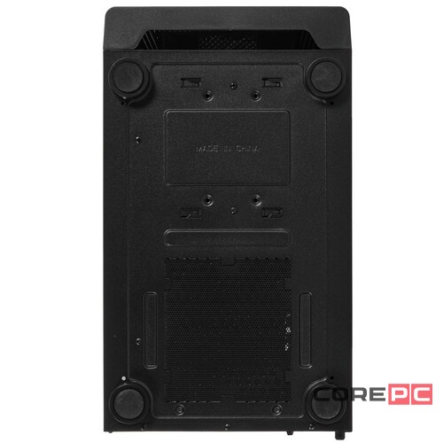 Компьютерный корпус 1STPLAYER DK D3-B LED Black (D3-B-BK-2F1P-1F1)