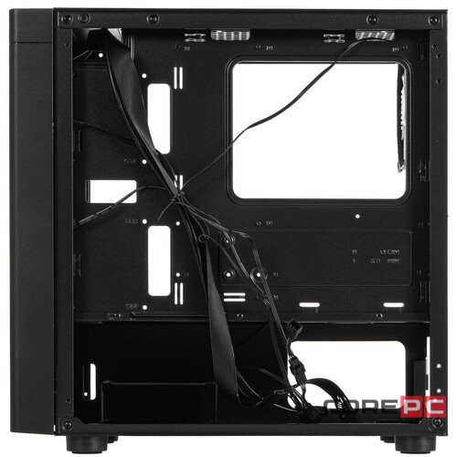 Компьютерный корпус 1STPLAYER DK D3-B LED Black (D3-B-BK-2F1P-1F1)