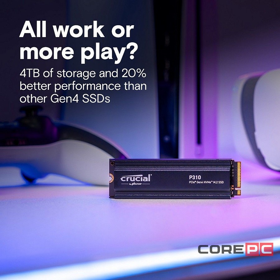 Твердотельный накопитель CRUCIAL 1000 Gb P310 (CT1000P310SSD5)
