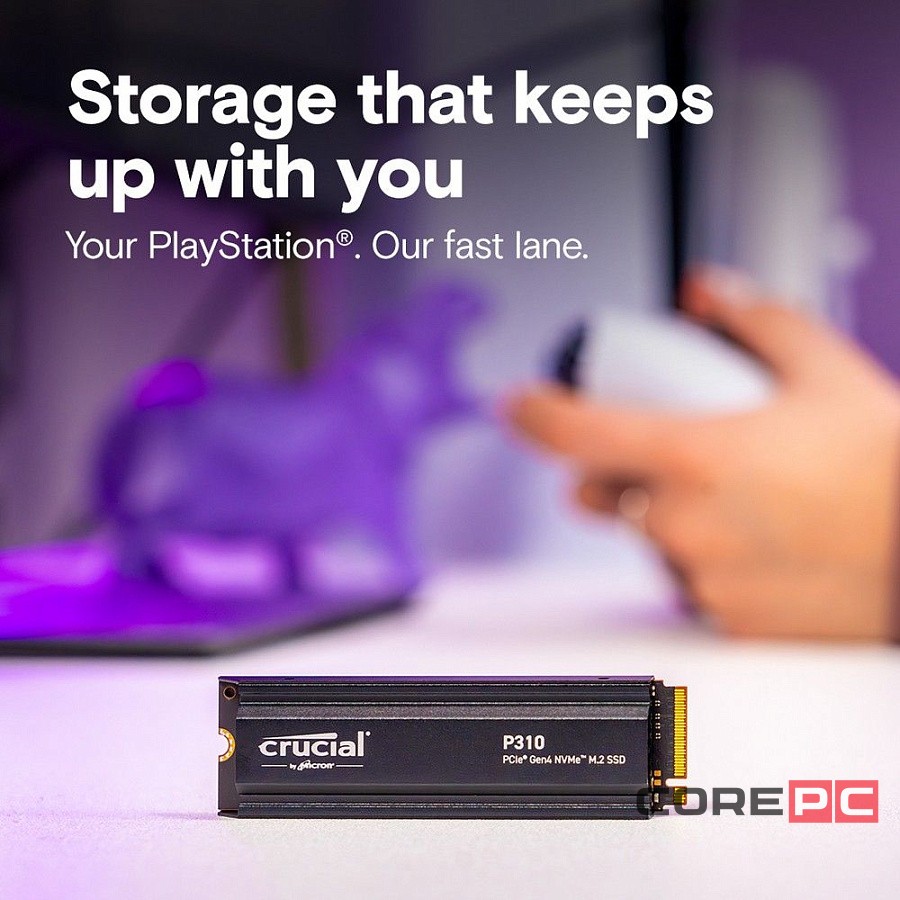 Твердотельный накопитель CRUCIAL 1000 Gb P310 (CT1000P310SSD5)
