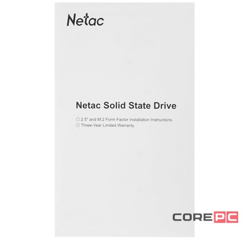 Твердотельный накопитель NETAC 256 Gb NT01N5M-256G-M3X