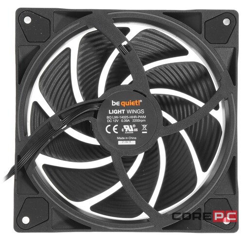 Комплект вентиляторов Be Quiet! LIGHT WINGS 140mm Triple-Pack BL079